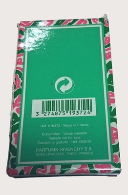 ヴィンテージ　希少　入手困難　GIVENCHY　Fleur dinterdit Givenchy Fleur DInterdit Eau De Parfum 2ml Sample Size Trial Vial