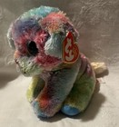 TY Beanie Babies 6” Max The Rainbow Dog With Tag — photo 1