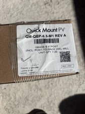 QUICK MOUNT PV QBASE QM-QBP-6.5-M1 6.5 POST S...
