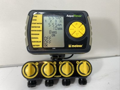 Melnor 3280 Four Valve Digital Aqua Timer Water Watering System