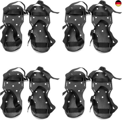 QWORK Nagelschuhe Profi, Nagelsohle Estrichschuhe mit 25mm Spikes, perfekt für 