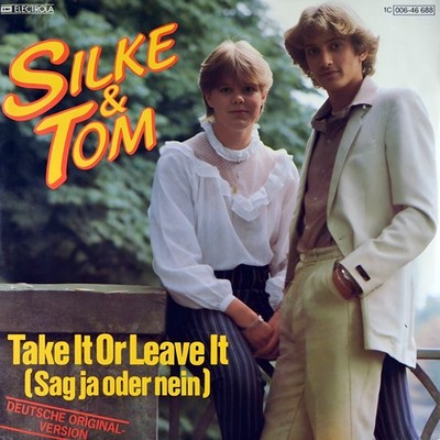 7'' SILKE & TOM Sag ja oder nein CV BENNET & BEE Take It Or Leave 1982 NEUWERTIG!