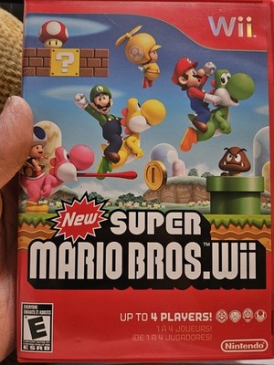 New Super Mario Bros. Wii (Nintendo Wii, 2009) CIB