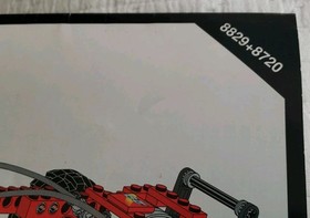 Lego Technic 1994 Vintage Manual 8829 + 8720 Dune Blaster/Cycle, NO BRICKS