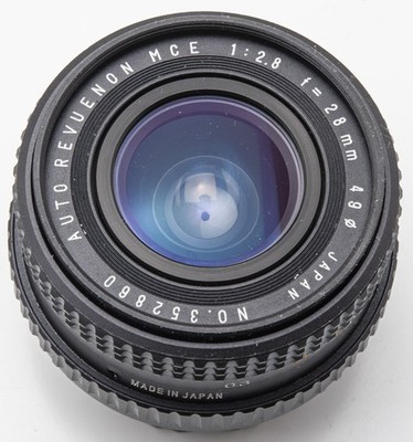 Auto Revuenon MCE 2.8 28mm 28 mm 1:2.8 Objektiv - Mamiya ZE 