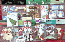 YOU CHOOSE - CHRISTMAS RARE HARD TO FIND 3D STICKERS -RECOLLECTIONS LA PETITES