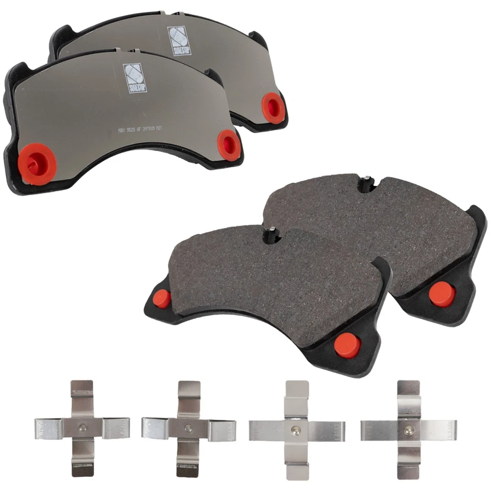 Комплект тормозных дисков и органических колодок для Porsche Cayenne 2011-2018 годов выпуска передний левый правый - Изображение 4 из 4