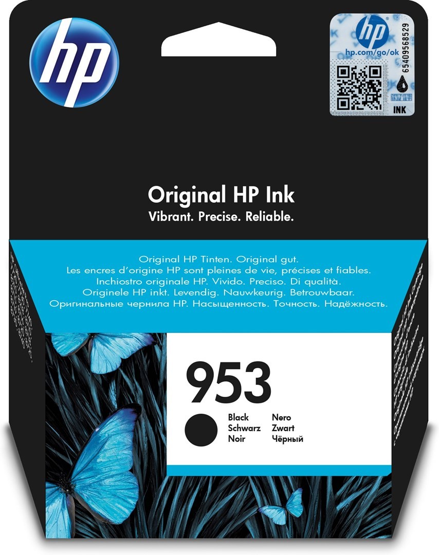 0725184104077 HP 953 Schwarz Original Druckerpatrone Hewlett-Packard 11690₽
