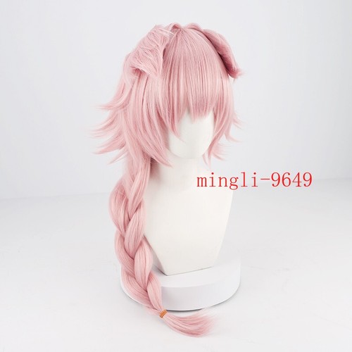 Long Straight Hair Contains The Ear Arknights Goldenglow Cosplay Synthetic Wig - Picture 4 of 5