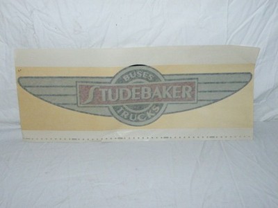 Studebaker Buses and Trucks Applique Sticker