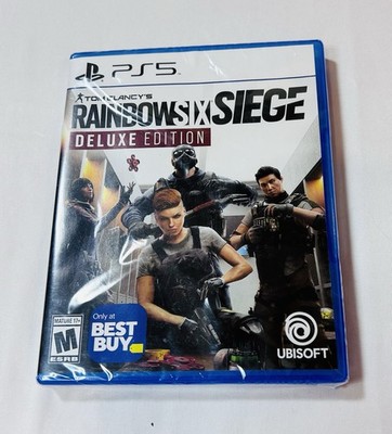 Tom Clancy's Rainbow Six Siege - Deluxe Edition (Sony PlayStation 5, 2021) NEW