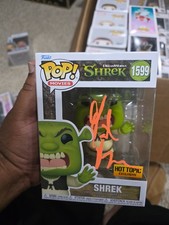 Mike Myers Signed Shrek Funko 1599 Authentic Autograph jsa coa