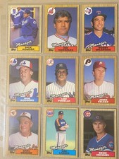 1987 Topps Team Checklist & Managers