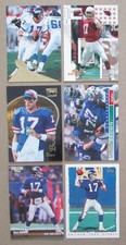 Dave Brown 6-card lot New York Giants Arizona Cardinals NFL (1)