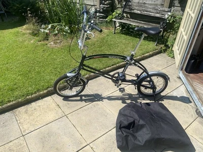 Big Fish Folding Bike 20in Black/Silver, Caliper Side-Pull, Mudguards - Image 1 of 4