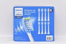 PHILIPS Sonicare C3 2-in-1 Plaque Removal + Whitening Soft Brissels in White 8pk