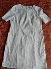 Women COS dress beige cotton M #6T6O