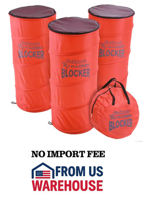GoSports XTRAMAN Blocker Pop-Up Defenders 3 Pack Training Aids for Sports Drills