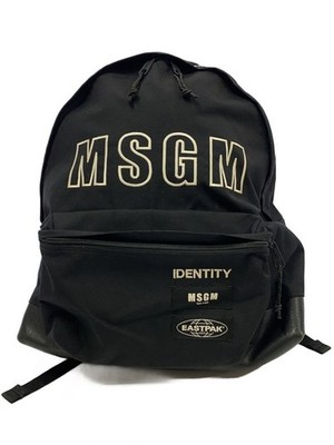 MSGM × EASTPAK Backpack Polyester BLK
