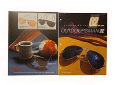 Bausch & Lomb Ray Ban Sun Glasses Catalogs Lot (2) Outdoorsman Shooting
