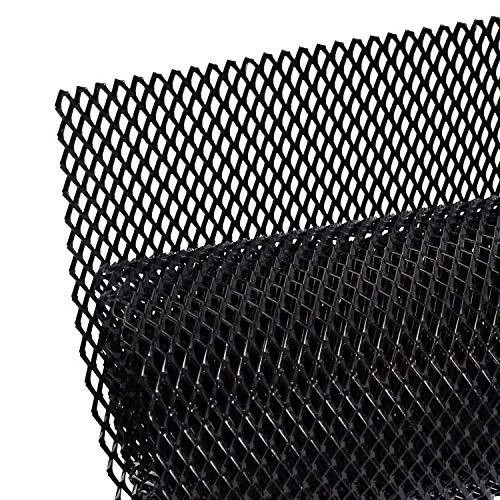 40x13 Inch Universal Car Grill Mesh Aluminum Grille Insert Bumper Rhombic Hole
