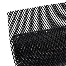 40x13 Inch Universal Car Grill Mesh Aluminum Grille Insert Bumper Rhombic Hole