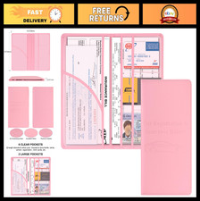Car Registration Insurance Holder - Magnetic Glove Box Organizer for Documents