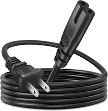 8Ft Power Cord Cable for JBL Boombox 3 III Portable Speaker, Partybox Club 120/S