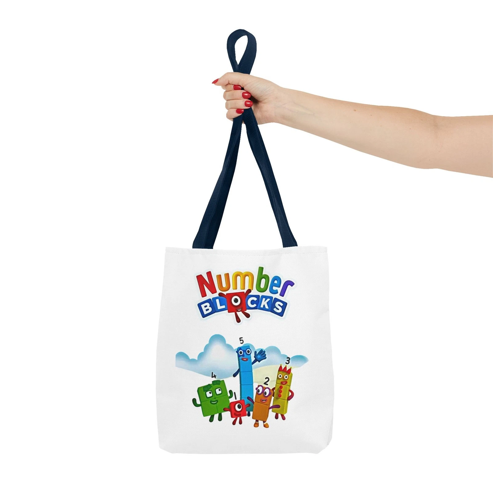Number Blocks Tote Bag for Kids
