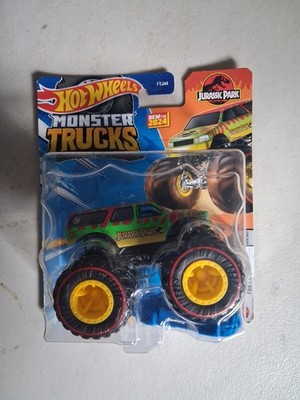 2024 Hot Wheels Treasure Hunt Jurassic Park Monster Truck Car (DAMAGED Box/Card)