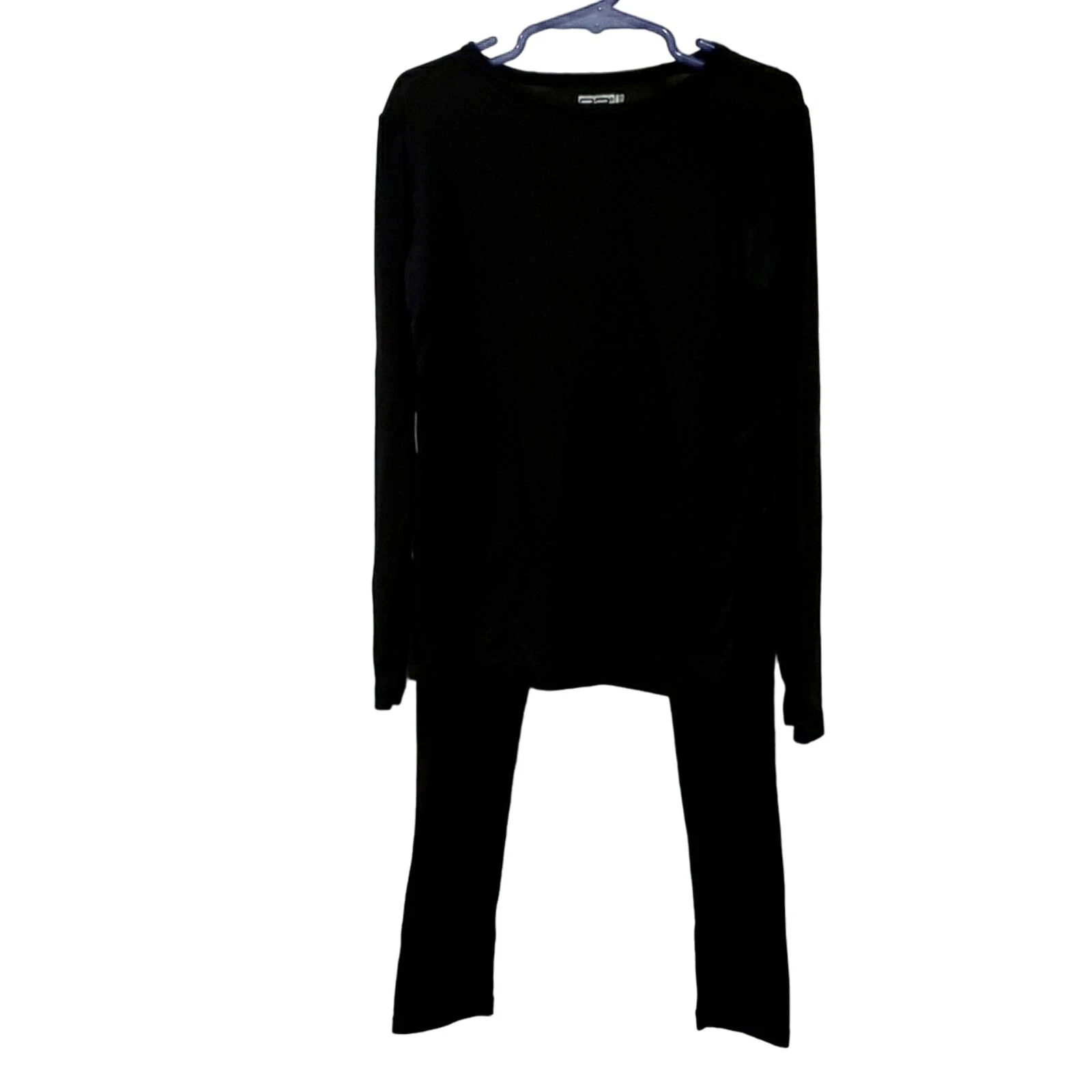 Bundle 32 Degrees Youth M Base Layer Long Sleeve Top Pant Unisex Black Lot of 4
