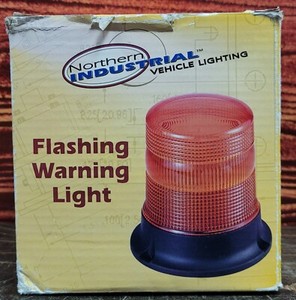 Northern Industrial Flashing Warning Light (OPEN BOX)