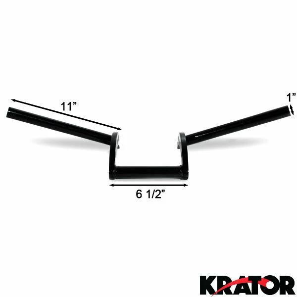 Manillar de 1 pulgada para bicicletas Cruisers Café Racers Choppers Bobbers Rat Rods Foto 3 de 4