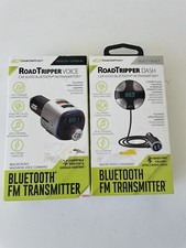 Lot Of 2 Bracketron Roadtripper Bluetooth FM Transmitters, 2 Models