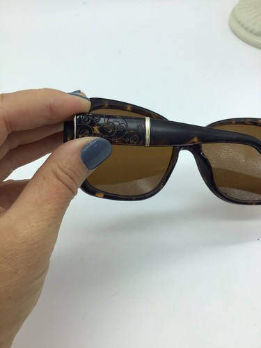 JLO by JENNIFER LOPEZ Sunglasses TORTOISE FRAME / BROWN LENSES Polarized - Picture 6 of 8