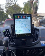 9.7" For 2015-19 Ford Transit Radio Android GPS Navigation Wifi bt Apple CarPlay