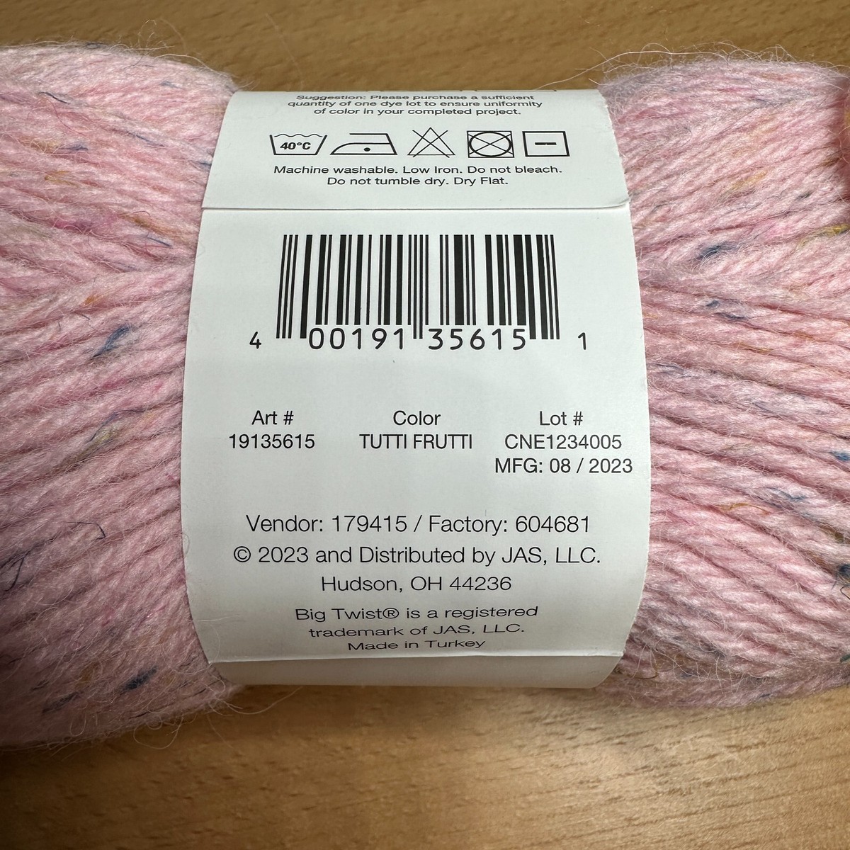 ROTOL BIG TWIST L/S – MAD DYE – PINK ROTOL BIG TWIST L/S – MAD DYE – PINK（Madelinetosh Farm