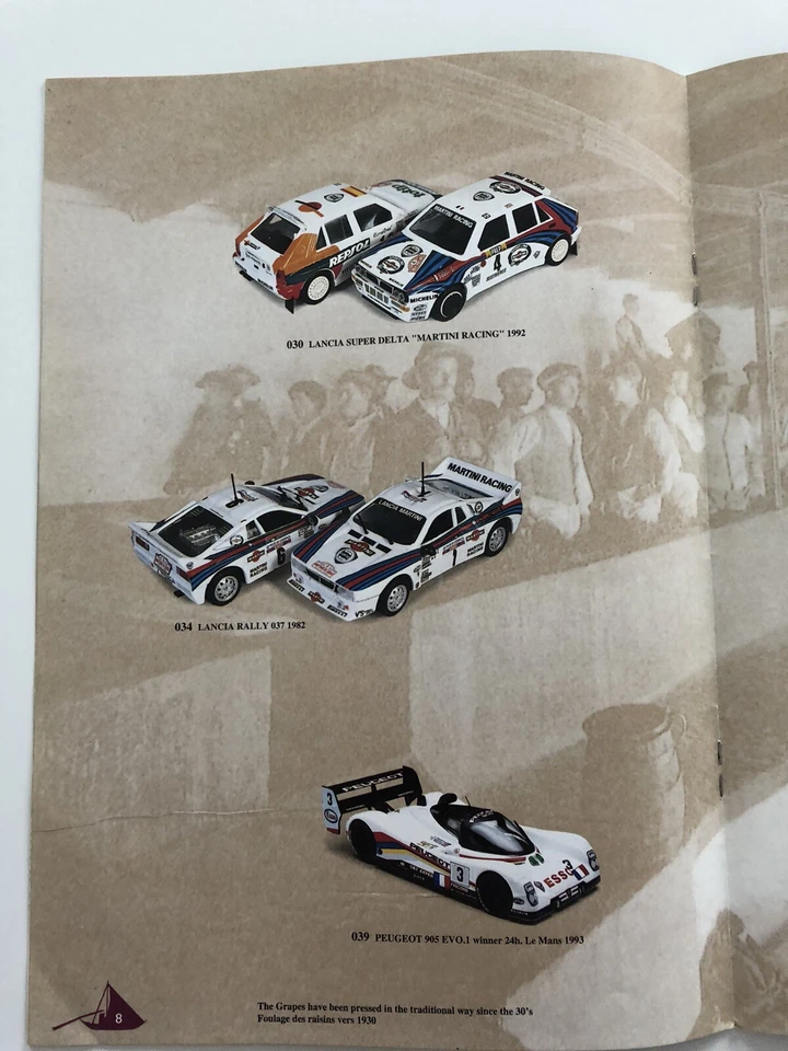 Catálogo portugués Vitesse 1/43 con los primeros modelos Lancia Super Delta Foto 2 de 4