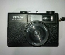 Cámara Werlisa Club Color 38mm Cuerpo Negro Certar 1976 Hecho en España Certex S.A.