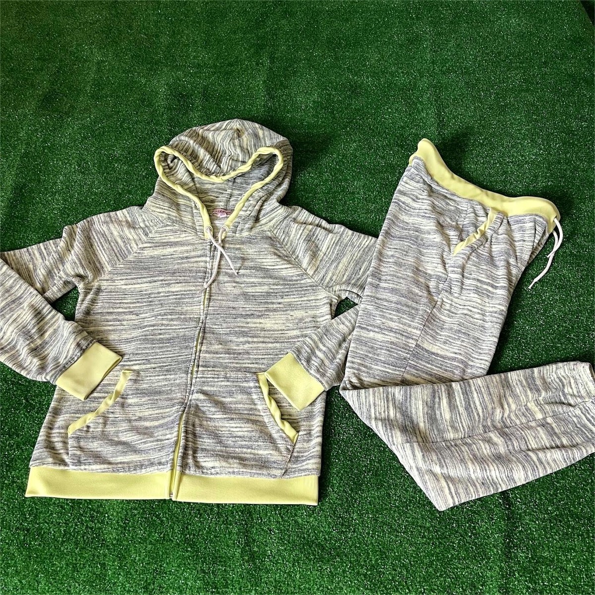 Juicy Couture Sunny Lime 2 Pc Retro Style Crushed Velvet