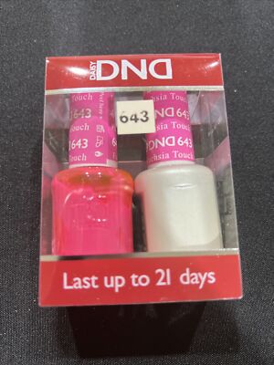 DND Gel Polish Duo Soak Off Gel & Nail Lacquer Set LED/UV .5 oz 15 ml Color 643