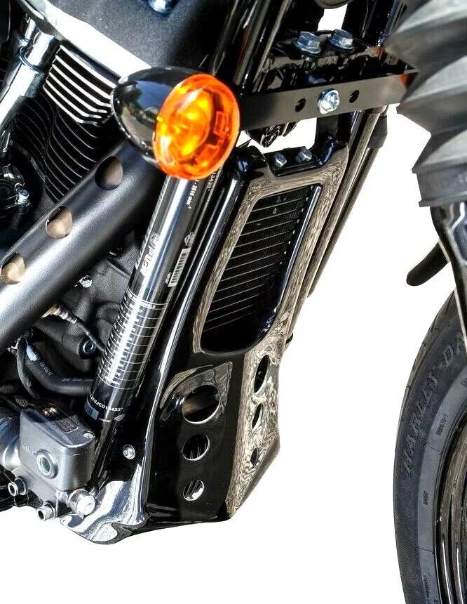 Harley davidson sales radiator cover