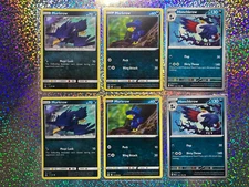 Pokemon Regular: Ultra Prism 71/156 Murkrow; Paldea Evolved 132/193 Honchkrow