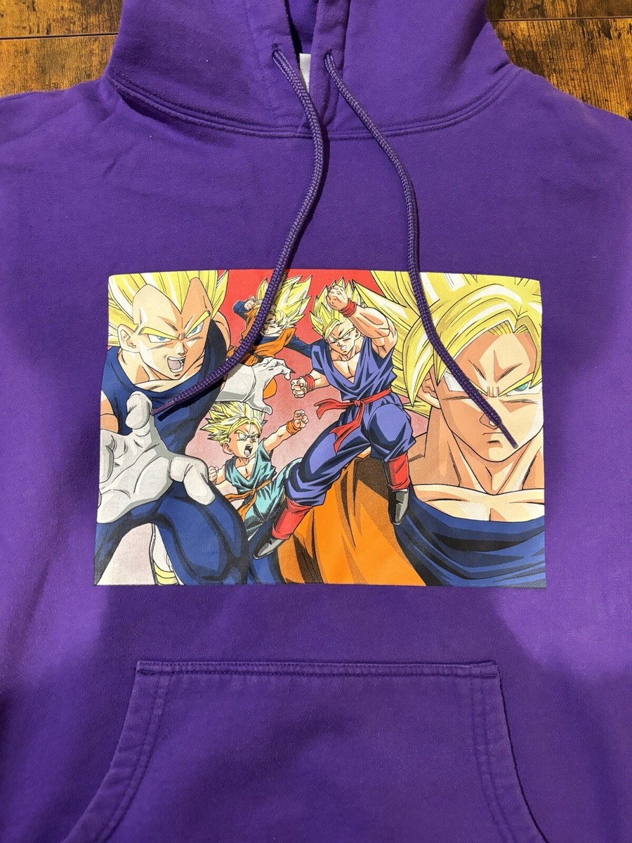 Anime Dragon Ball Z Sweatshirt Hoodie Men's Small S Long Sleeve