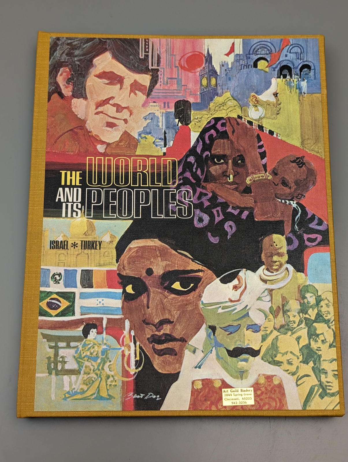 The World And Its Peoples: Israel Turkey (1968) HARDCOVER Rare SEE PICS