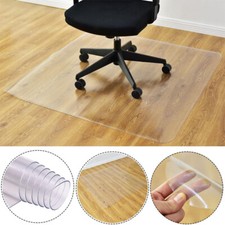 Office Chair Floor Mat Non Slip PVC Clear Pad Floorboard Tiles Carpet Protector