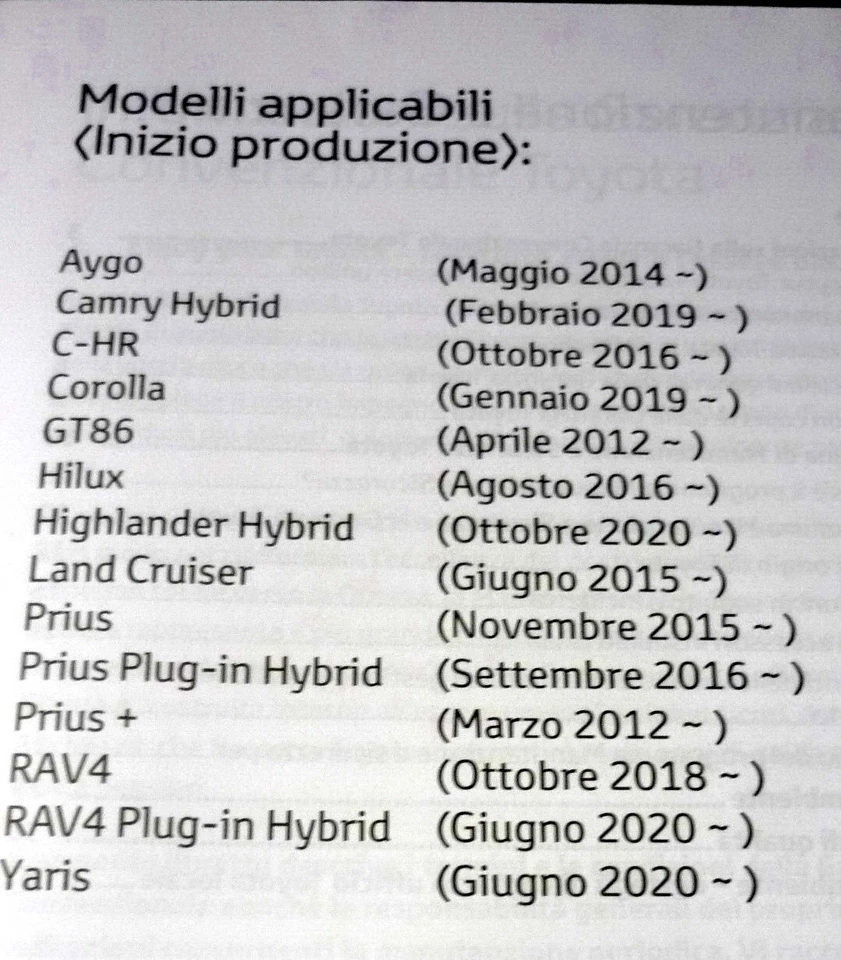 Toyota Aygo,Toyota Yaris,libretto manutenzione garanzia e tagliandi,service - Immagine 2 di 2