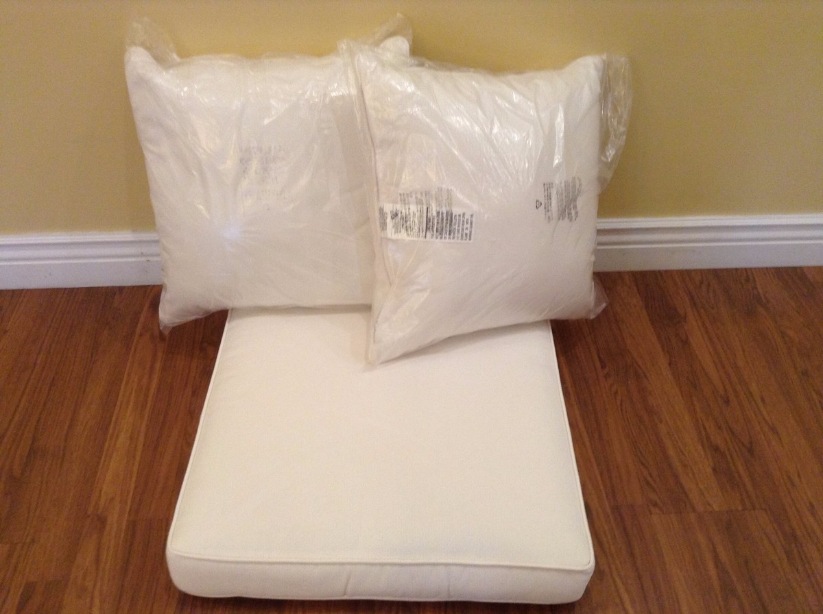 Frontgate Vintage Lounge sofa CHAIR replacement CUSHIONS