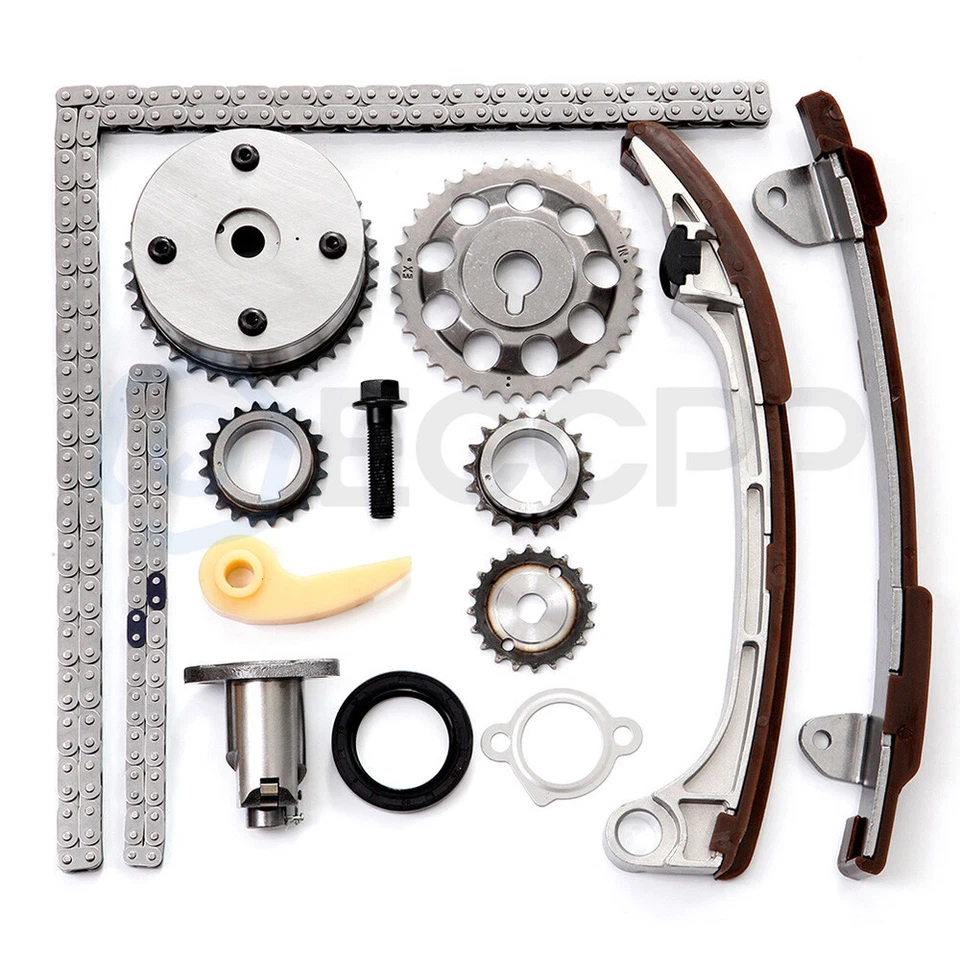 Juego de pernos de junta de culata de 2,4 L para Toyota RAV4 2006-2009 kit de cadena de distribución bomba de agua Foto 3 de 4