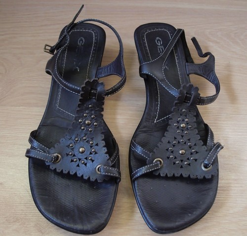 Sandalias piel Nº 37 Geox. COMBINO ENVÍOS - Imagen 2 de 7
